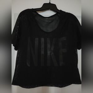 Nike large mesh workout top